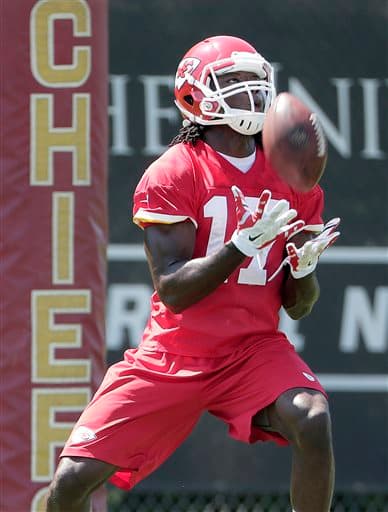 Checa las mejores tomas de Chris Conley, ya como WR de los Kansas City Chiefs, quienes lo tomaron en la ronda 3 del Draft 2015 (AP-NFL).