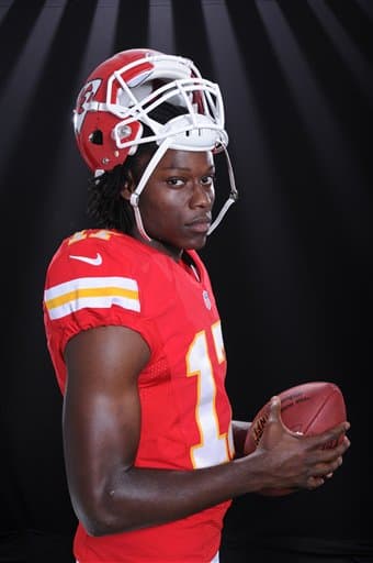 Checa las mejores tomas de Chris Conley, ya como WR de los Kansas City Chiefs, quienes lo tomaron en la ronda 3 del Draft 2015 (AP-NFL).