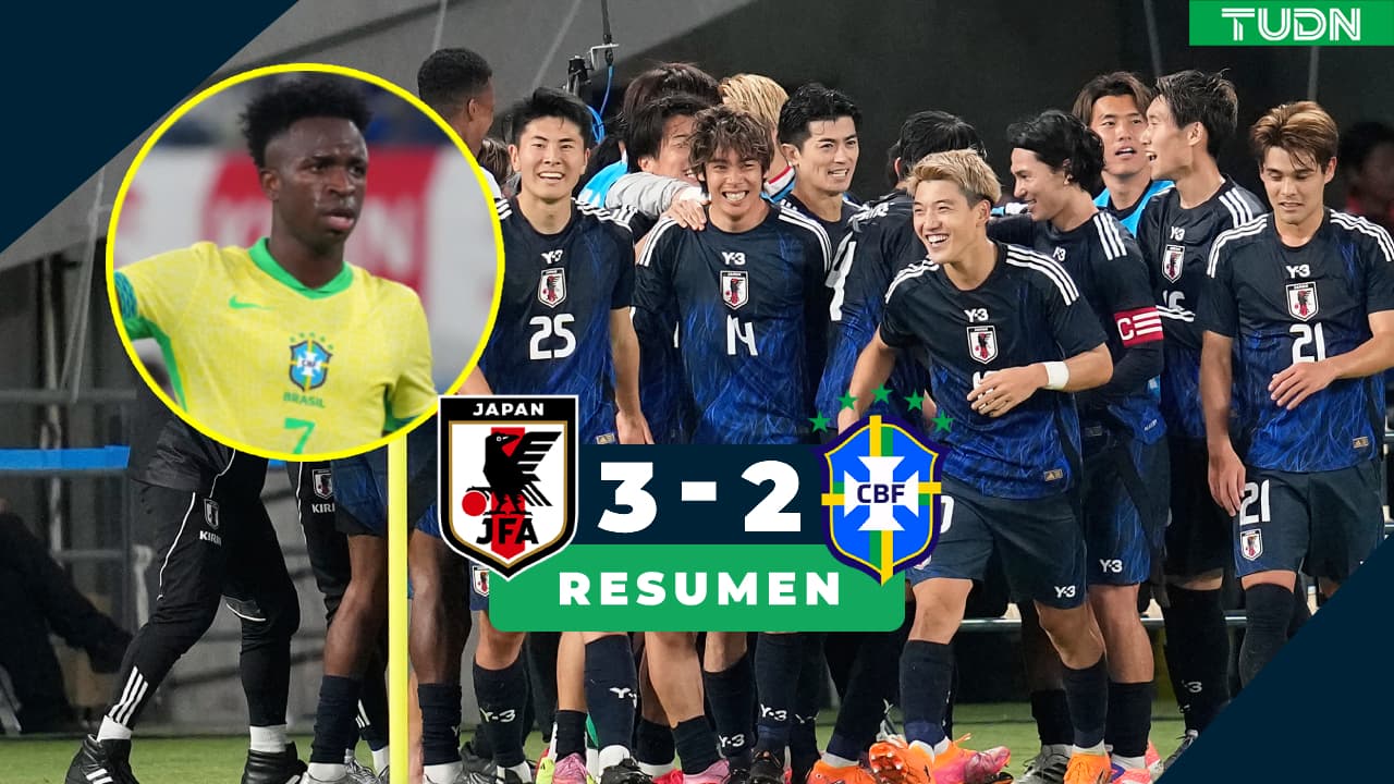 ¡Campanada! Japón vence a Brasil por primera vez en su historia