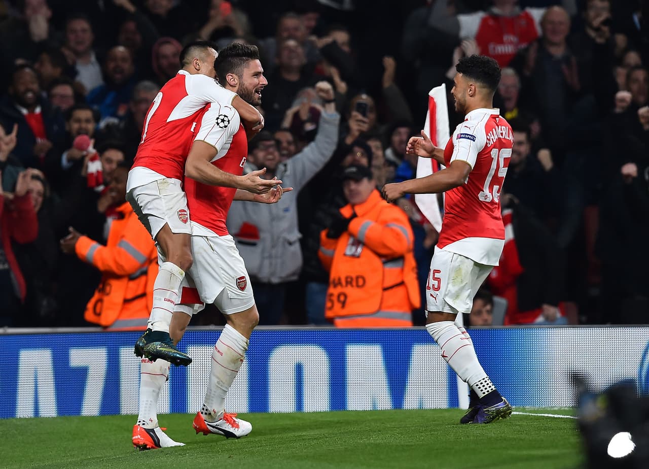 Arsenal le pegó al Bayern