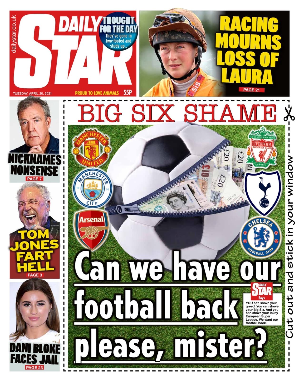 Estos son algunos encabezados de los medios de comunicación.