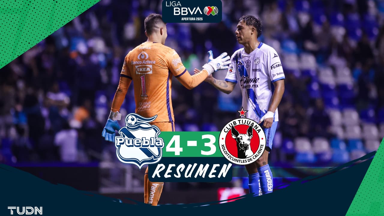 Espectacular voltereta y triunfo de Puebla sobre Xolos