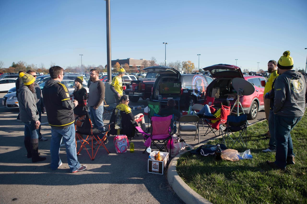 Tail gate, la mejor forma de prepararse para el partido para los aficionados del Columbus Crew.