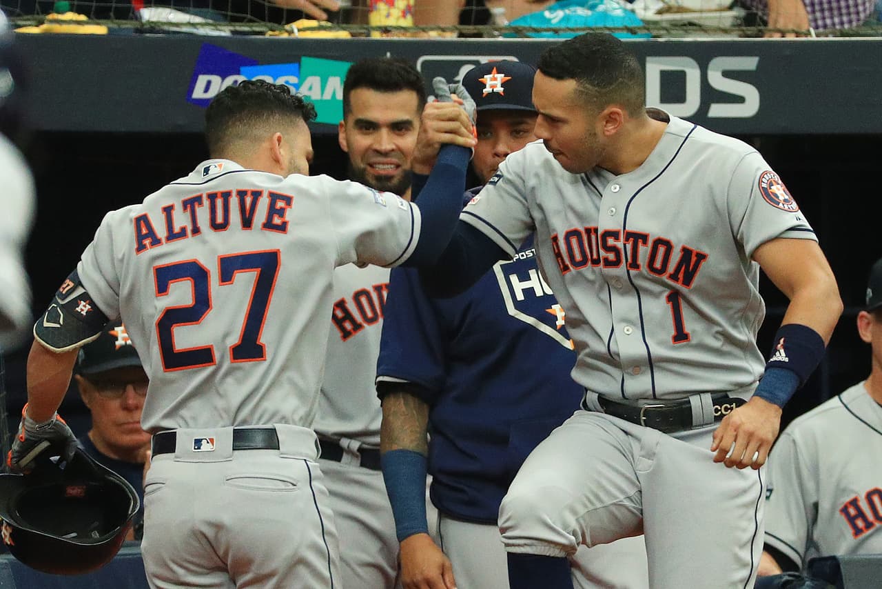 Los Tampa Bay Rays vencen 10-3 a Houston Astros; la serie está 1-2 para los de Houston.