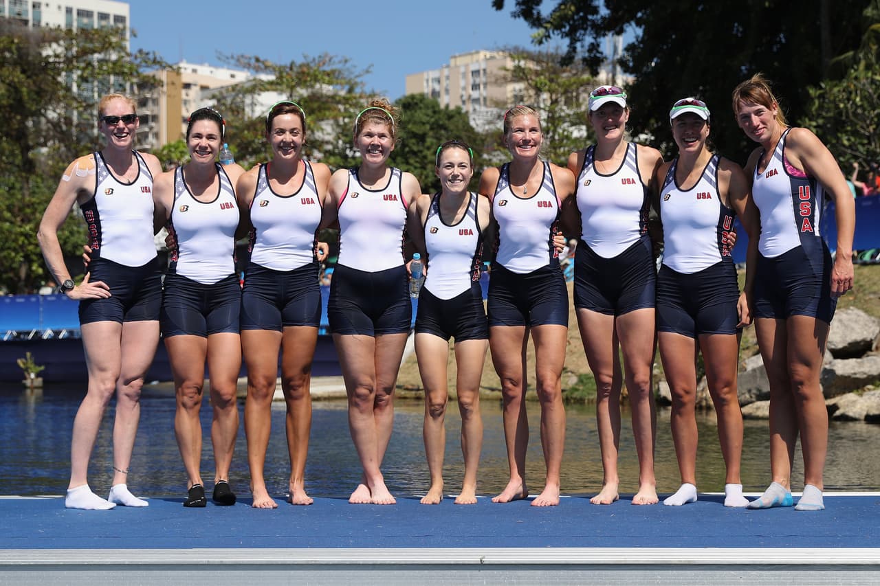 El equipo de Estados Unidos, invicto desde 2006, confirmó su hegemonía con el oro en ocho sin timonel femenino en las pruebas de remo de los Juegos Olímpicos de Río de Janeiro 2016.