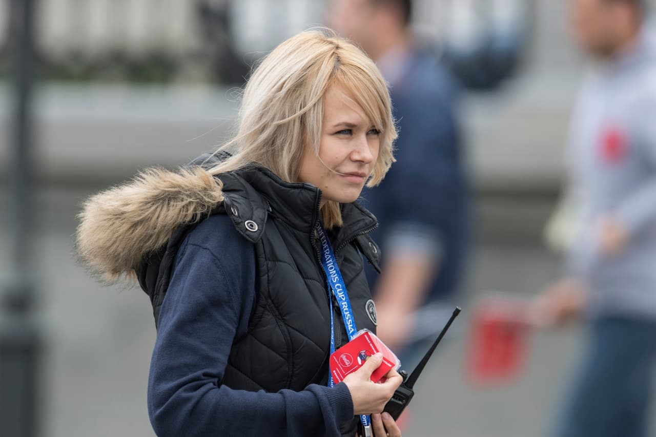 La belleza estuvo presente en el Estadio Krestovskyi de San Petersburgo con aficionadas, modelos y periodistas.
