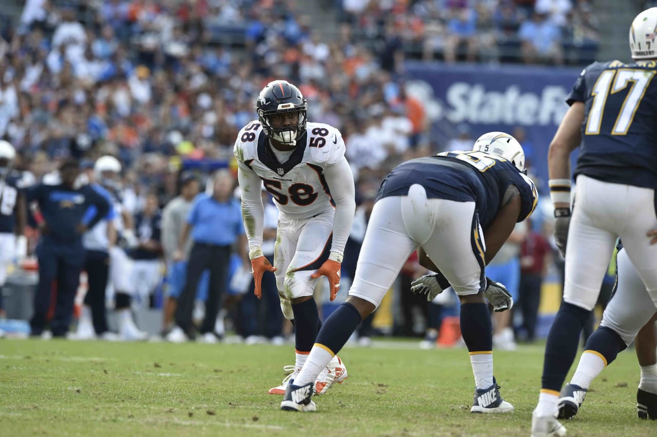 Von Miller de los Denver Broncos encabeza lista de agentes libres sin restricciones