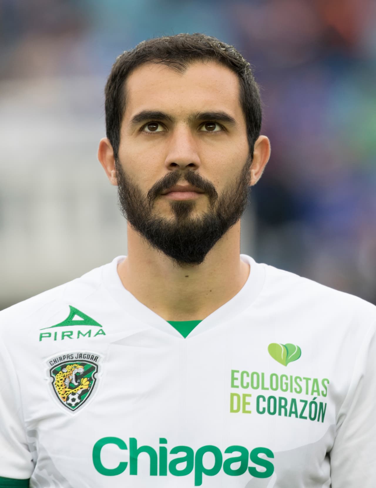 Emiliano Armenteros, de Chiapas, no logró hacerse presente en el marcador en la derrota ante Puebla 2-1.