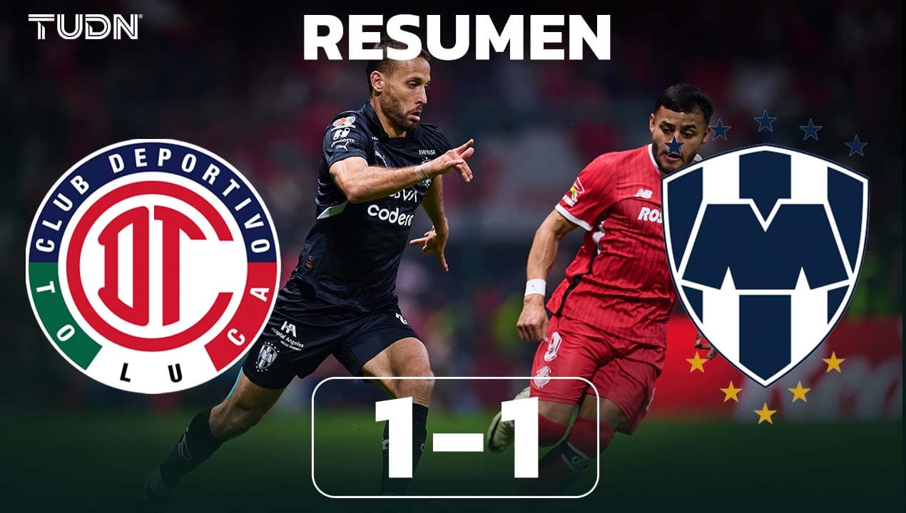 Goles y resumen: El Cantante, lo mejor del Toluca vs. Rayados