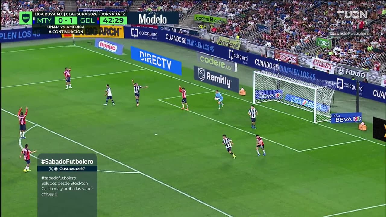 ¡TIRO ATAJADO! disparo por Bryan González.