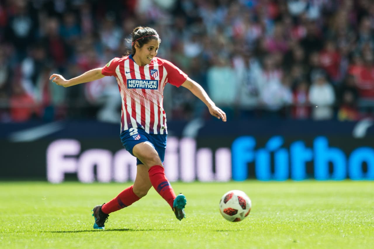 La mexicana Kenti Robles fue titular con Atlético de Madrid y estuvo en cancha durante 79 minutos. Salió con el partido 1-0 en contra.