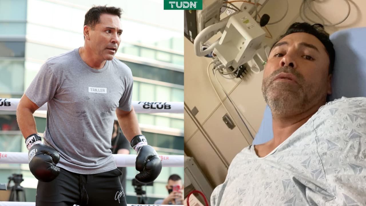 Internado, Óscar de la Hoya revela positivo a Covid-19