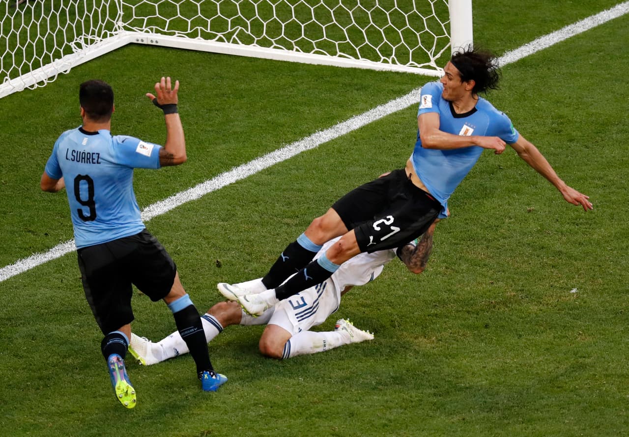 88.- Edíson Cavani (Uruguay) al minuto 90. Rusia 0-3 Uruguay.