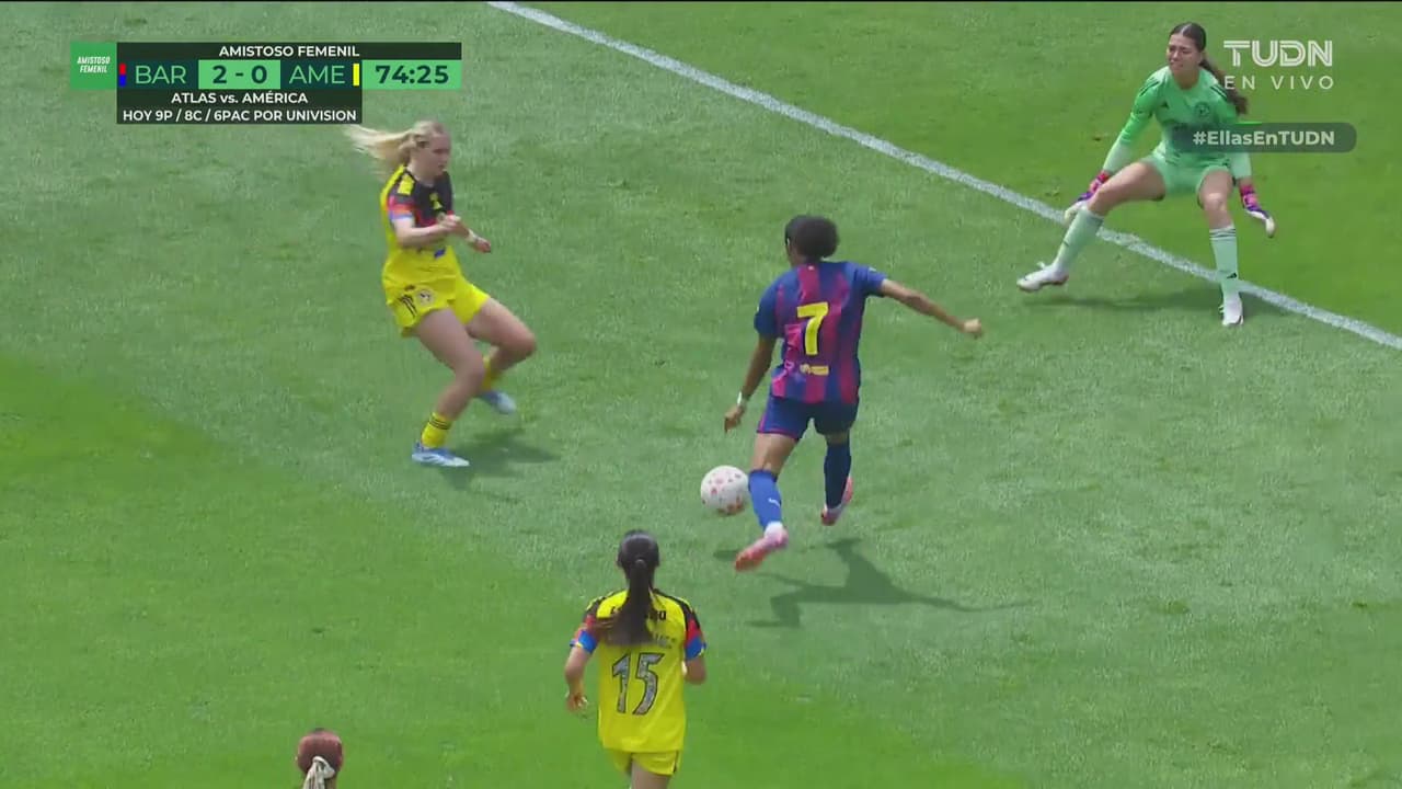 ¡Asistencia de fantasía! Barcelona no perdona y anota el 2-0