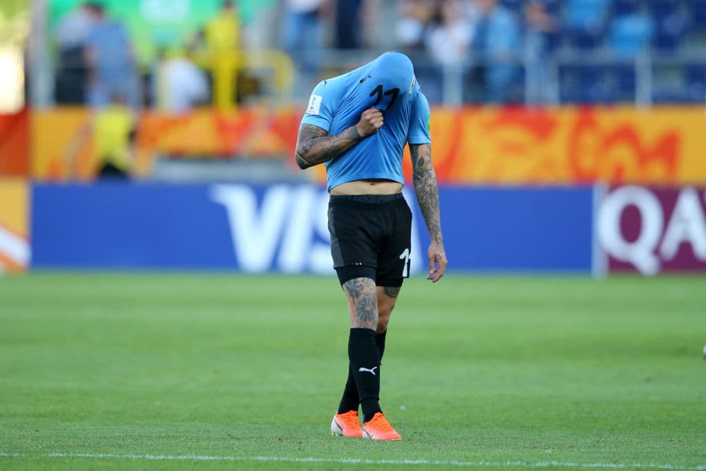 Uruguay se marcha del Mundial Sub-20 en Polonia con una actuación decepcionante después de una Fase de Grupos perfecta con nueve puntos de nueve posibles y sin cobrar revancha ante Ecuador.