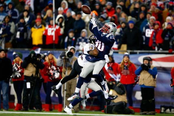 Los New England Patriots consiguieron ir por la corona de la AFC al derrotar por 35-31 a los Baltimore Ravens en la Serie Divisional.