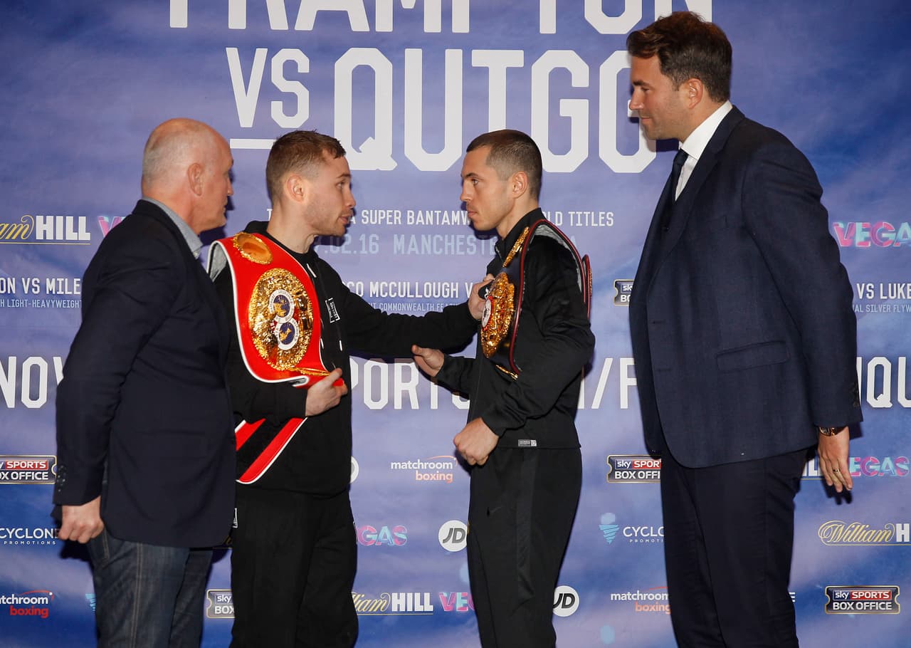 “Será una gran pelea, una de las mejores de esta época”, comentó Frampton