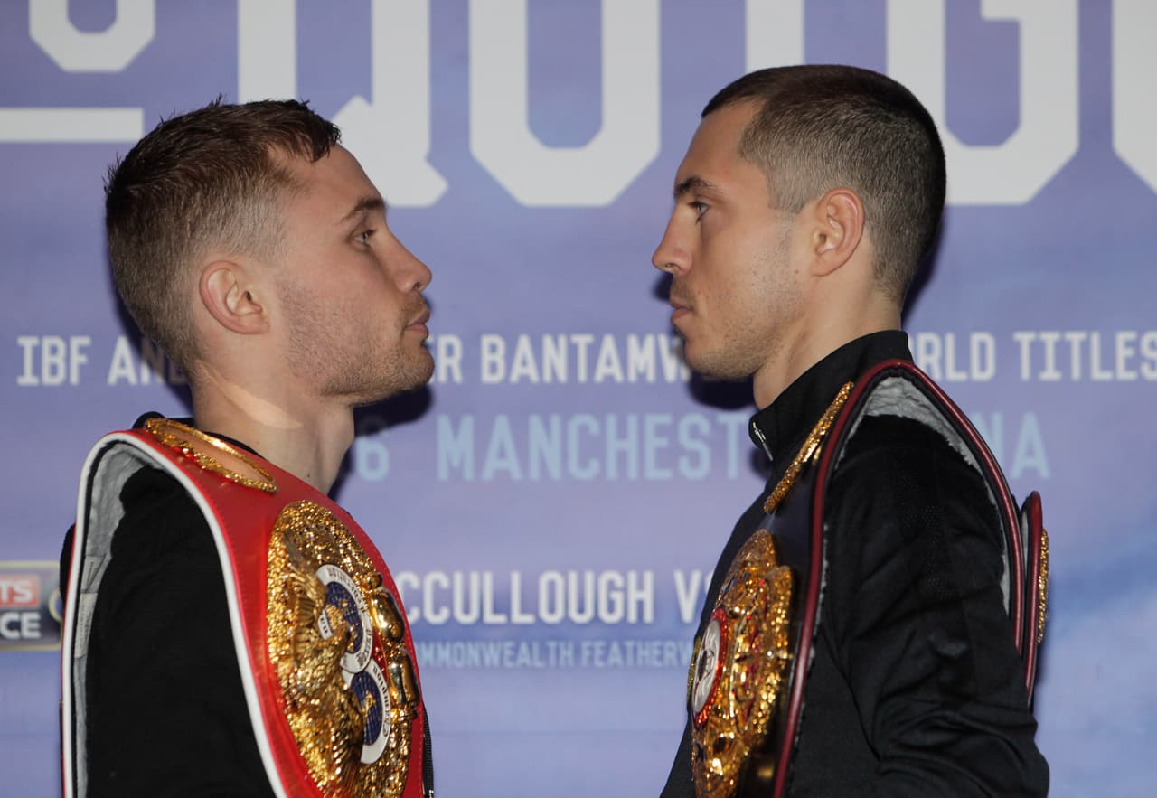 Carl Frampton y Scott Quigg dieron la última conferencia de prensa antes del combate que promete ser un choque de trenes.