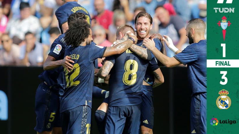 Celta de Araujo no puede ante el Madrid con ‘10’