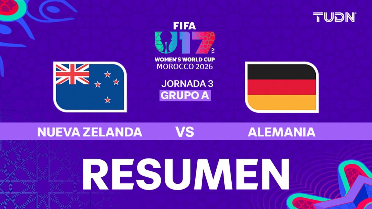 Resumen | Alemania acaba con paso perfecto en el Mundial Femenil Sub-17