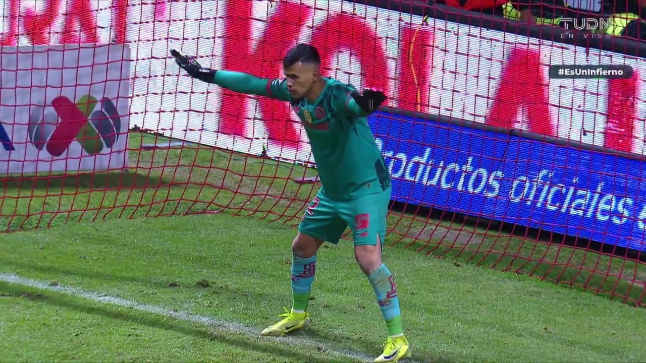 ¡GOL!  anota para Tigres. Fernando Gorriarán