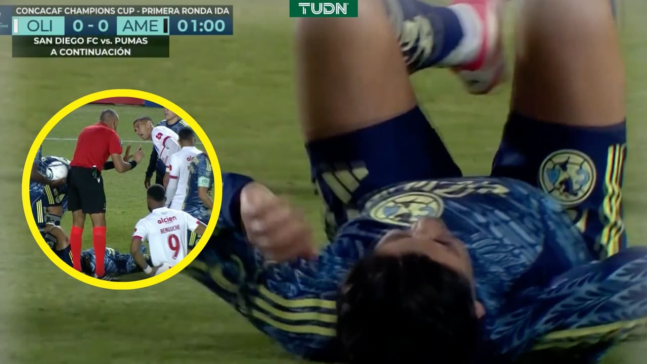 ¡Ni 5 minutos y así cometieron falta a Víctor Dávila vs. Olimpia!