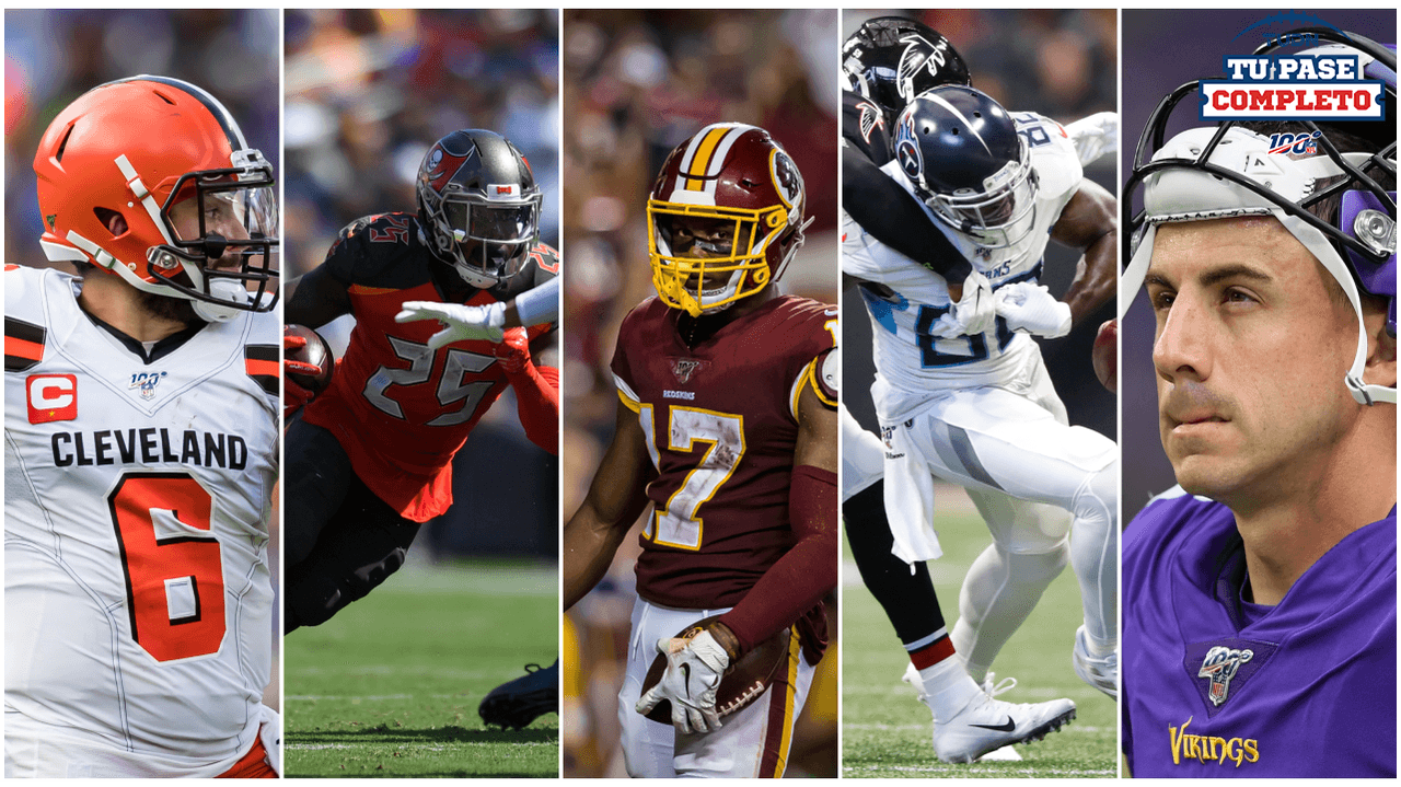 De estos jugadores no hay grandes expectativas para la Semana 5 en la NFL