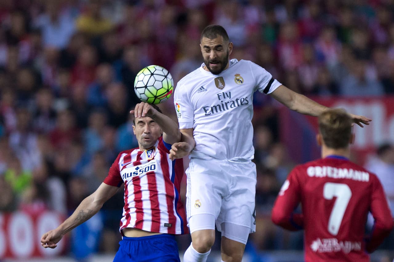 Los visitantes llegaban en muy pocas ocasiones al arco de los Colchoneros debido a que eran efectivos en la defensa y en el mediocampo.