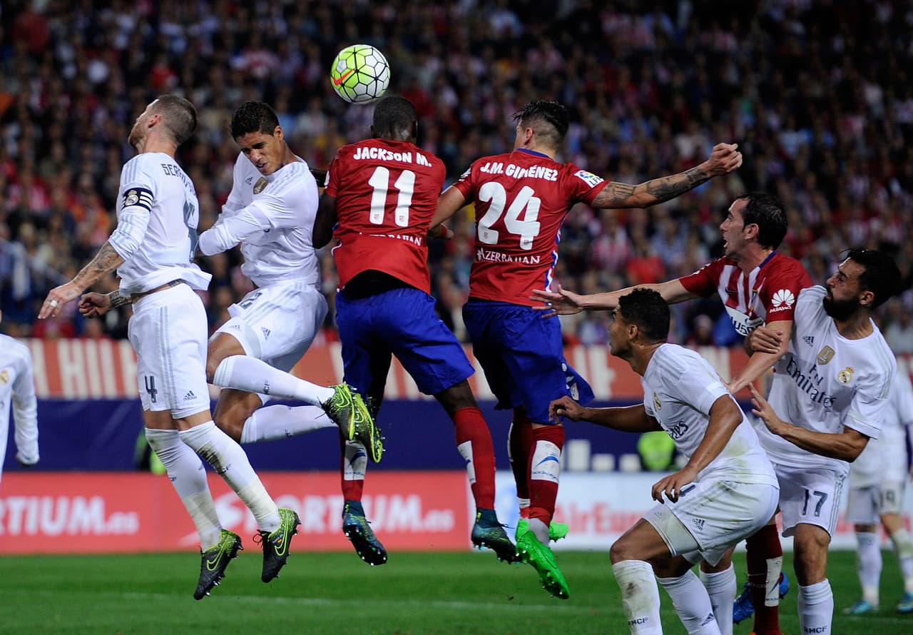 Atlético de Madrid siguió buscando el gol del triunfo y Jackson Martínez estuvo a nada de lograrlo con un remate de cabeza y con un potente disparo que Keylor Navas le sacó con un gran lanzamiento.