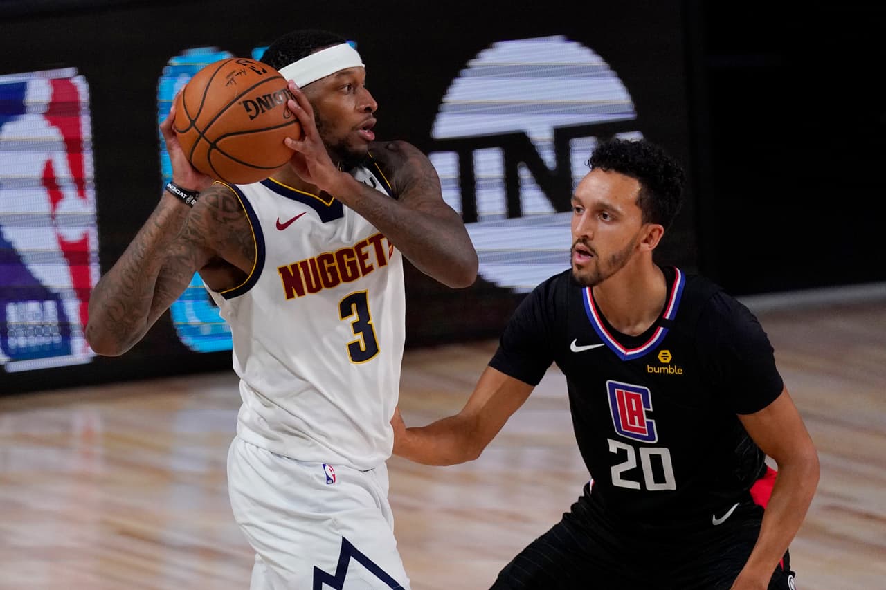 Los Clippers son los que toman la batuta al inicio y se imponen 97-120 a `los Nuggets.