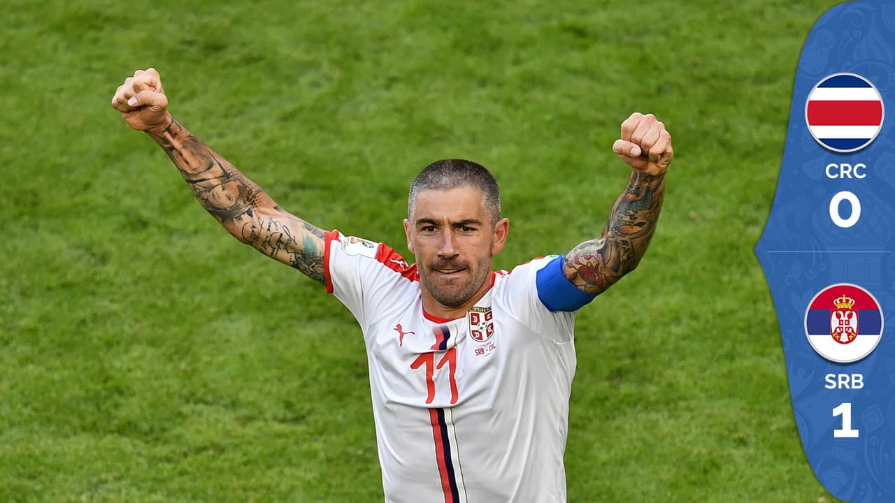 Costa Rica se olvida de su 'magia brasileña' y pierde ante Serbia