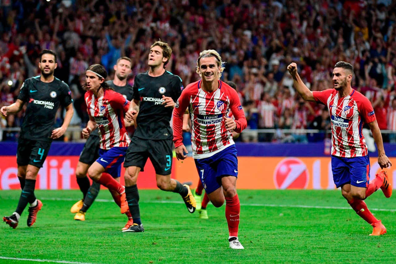 Grupo C: Atlético de Madrid va por el milagro al intentar vencer a Chelsea en Inglaterra y esperar que la Roma no venza de local al Qarabag para pasar a octavos de final.