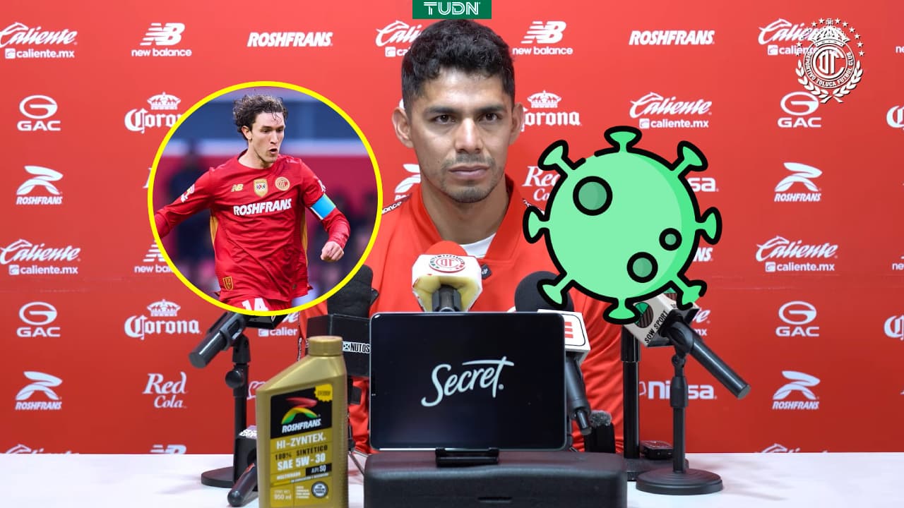 Diego Barbosa acusa a Marcel Ruiz de haberlo contagiado de un virus en Toluca