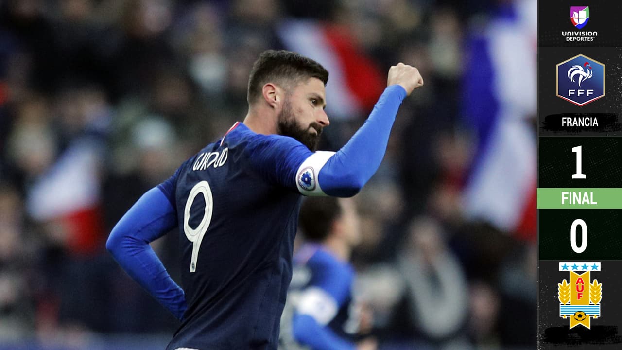 Francia tuvo más garra y aplacó a Suárez y compañía