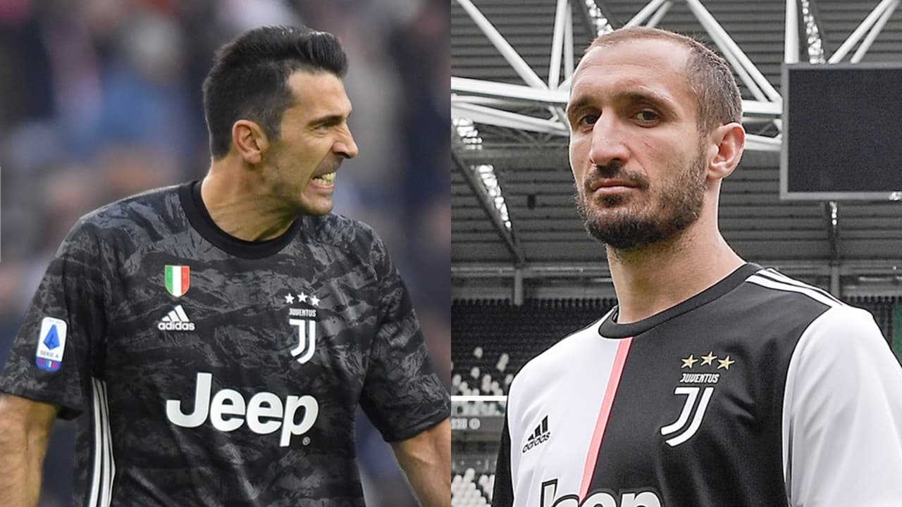¡Un año más! Juventus renueva a Buffon y Chiellini hasta 2021