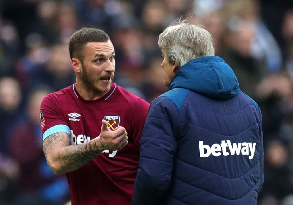 Arnautovic gritó a Pellegrini por sacarlo a los 20 minutos en triunfo de West Ham