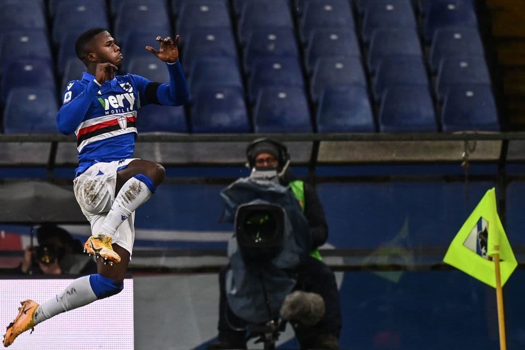 Inter cae ante Sampdoria 1-2 y pierde su racha invicta de ocho victorias. Candreva y Keita Baldé le dieron la victoria a los de la Samp.