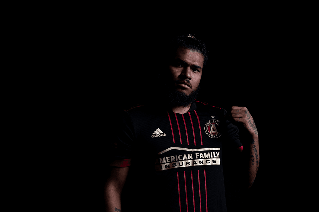 Josef Martínez fue el encargado de enseñar al público "The BLVCK Kit", la camiseta titular de Atlanta United para la temporada 2021 de MLS.
<br>