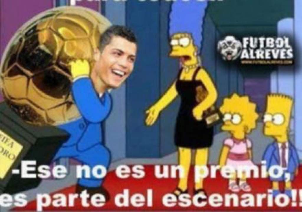 Memes ronaldo balon de oro