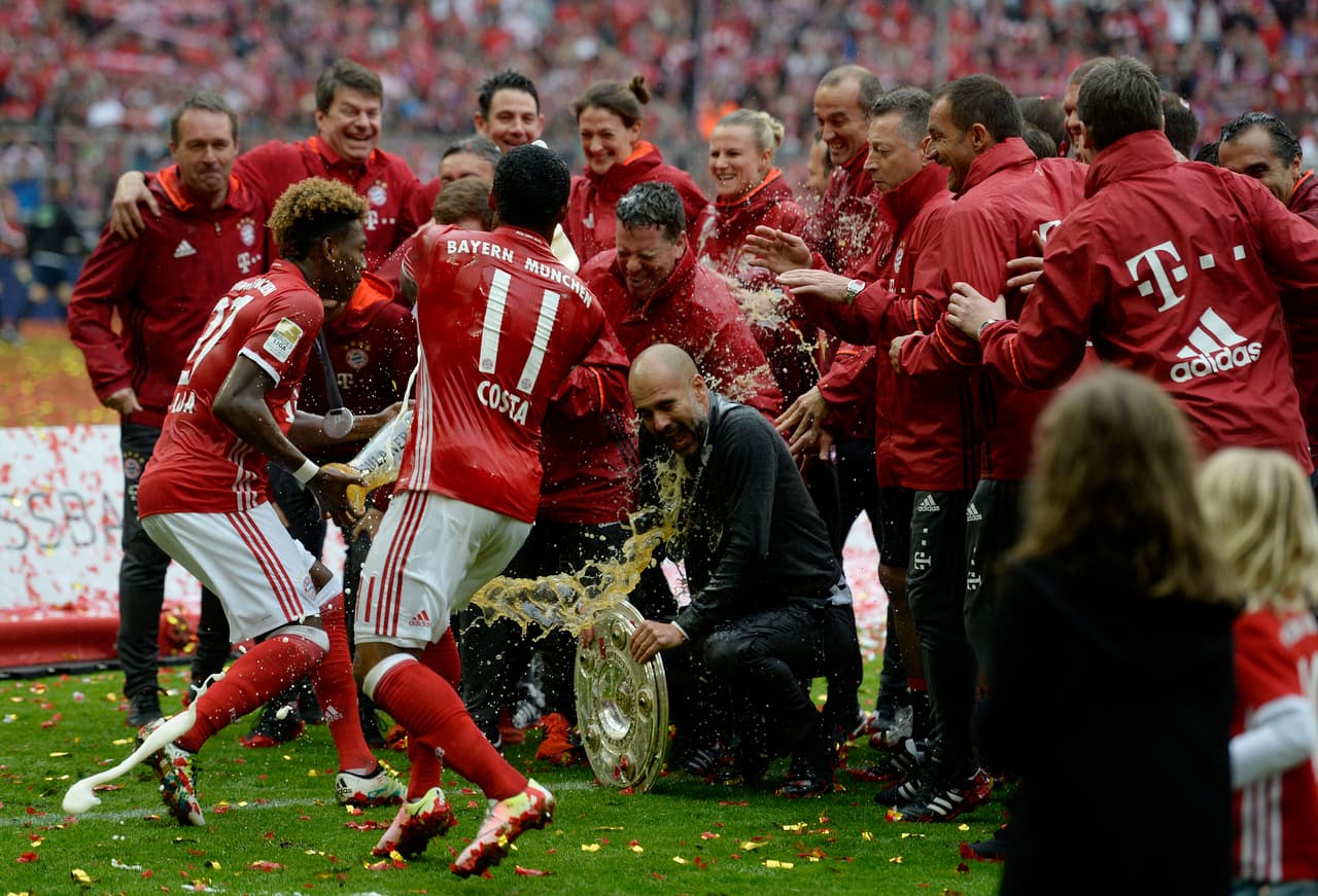 Celebración Bayern Múnich