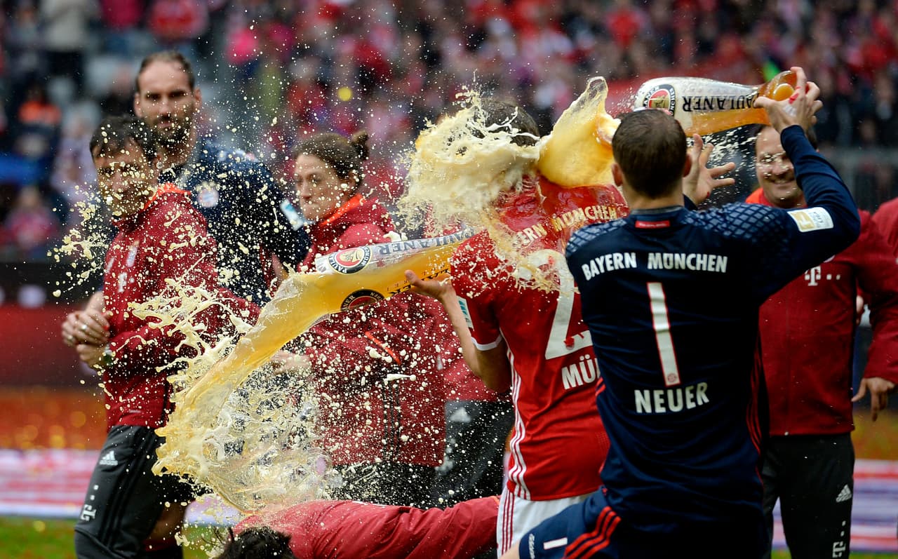 Celebración Bayern Múnich