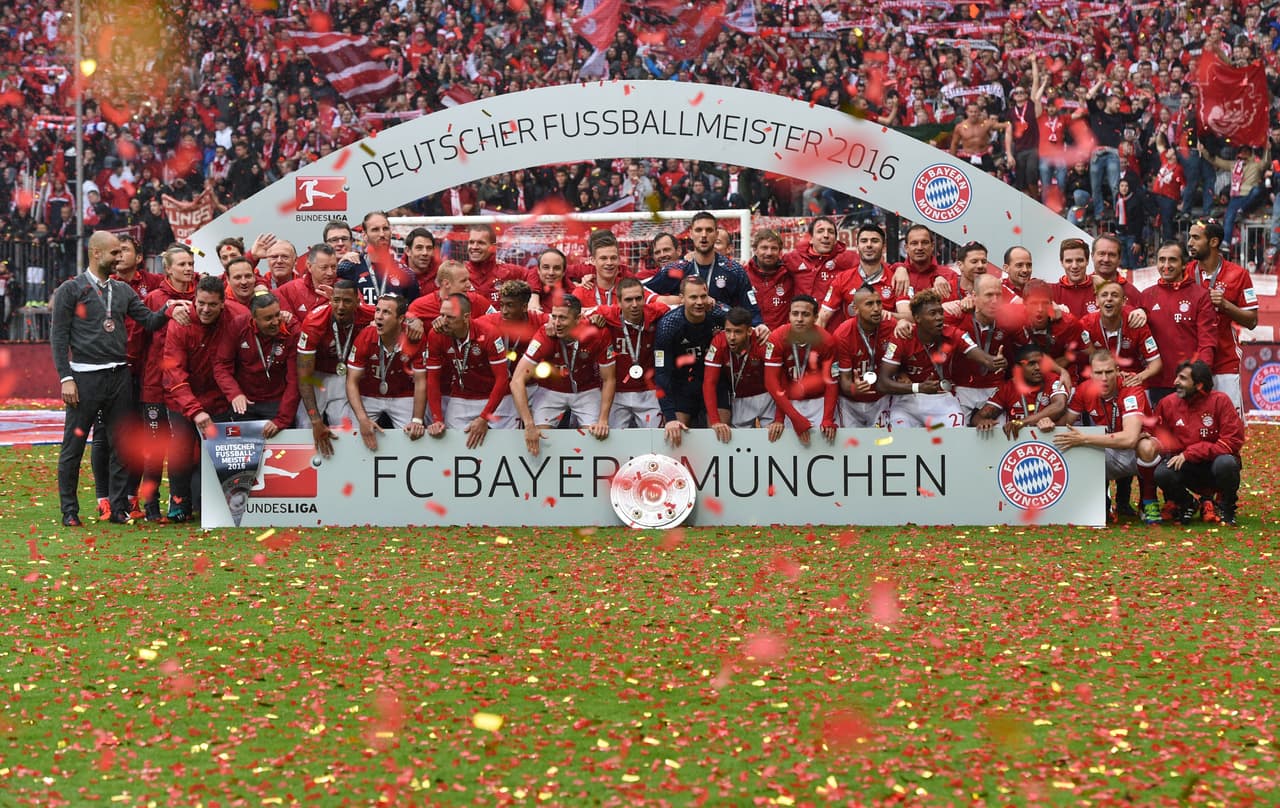 Celebración Bayern Múnich
