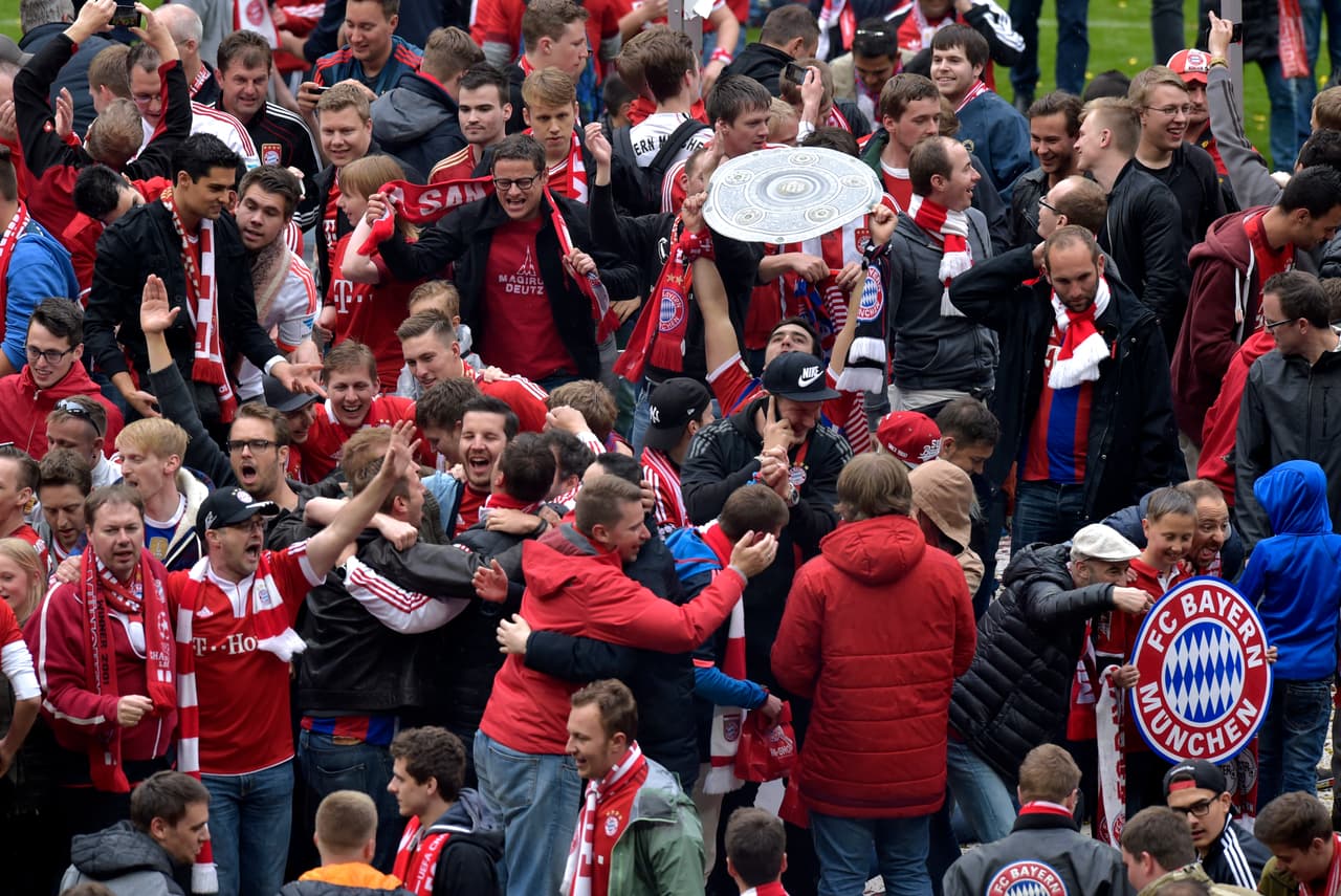 Celebración Bayern Múnich