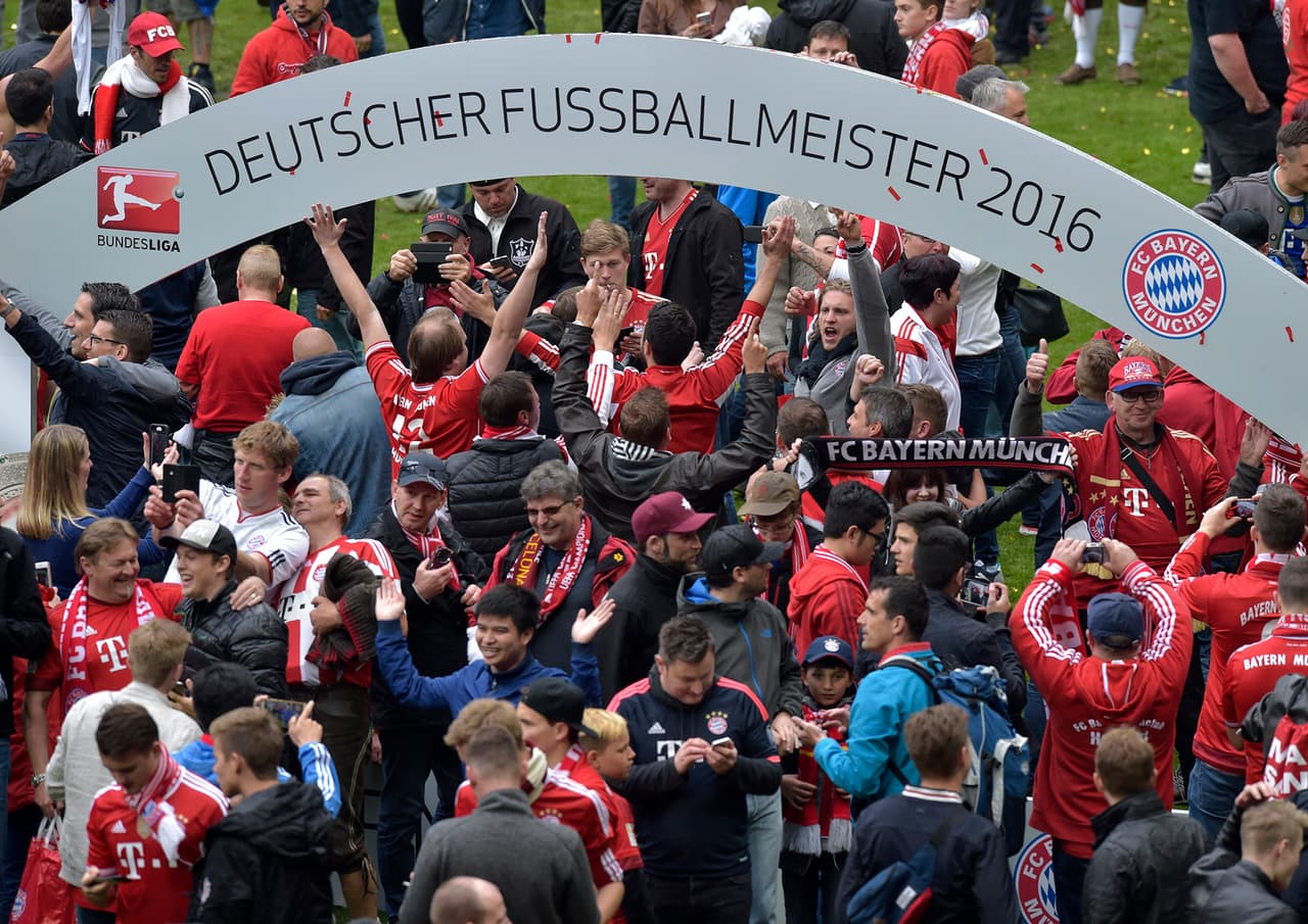 Celebración Bayern Múnich