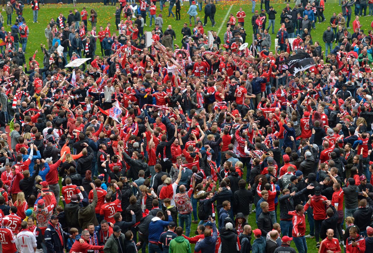 Celebración Bayern Múnich