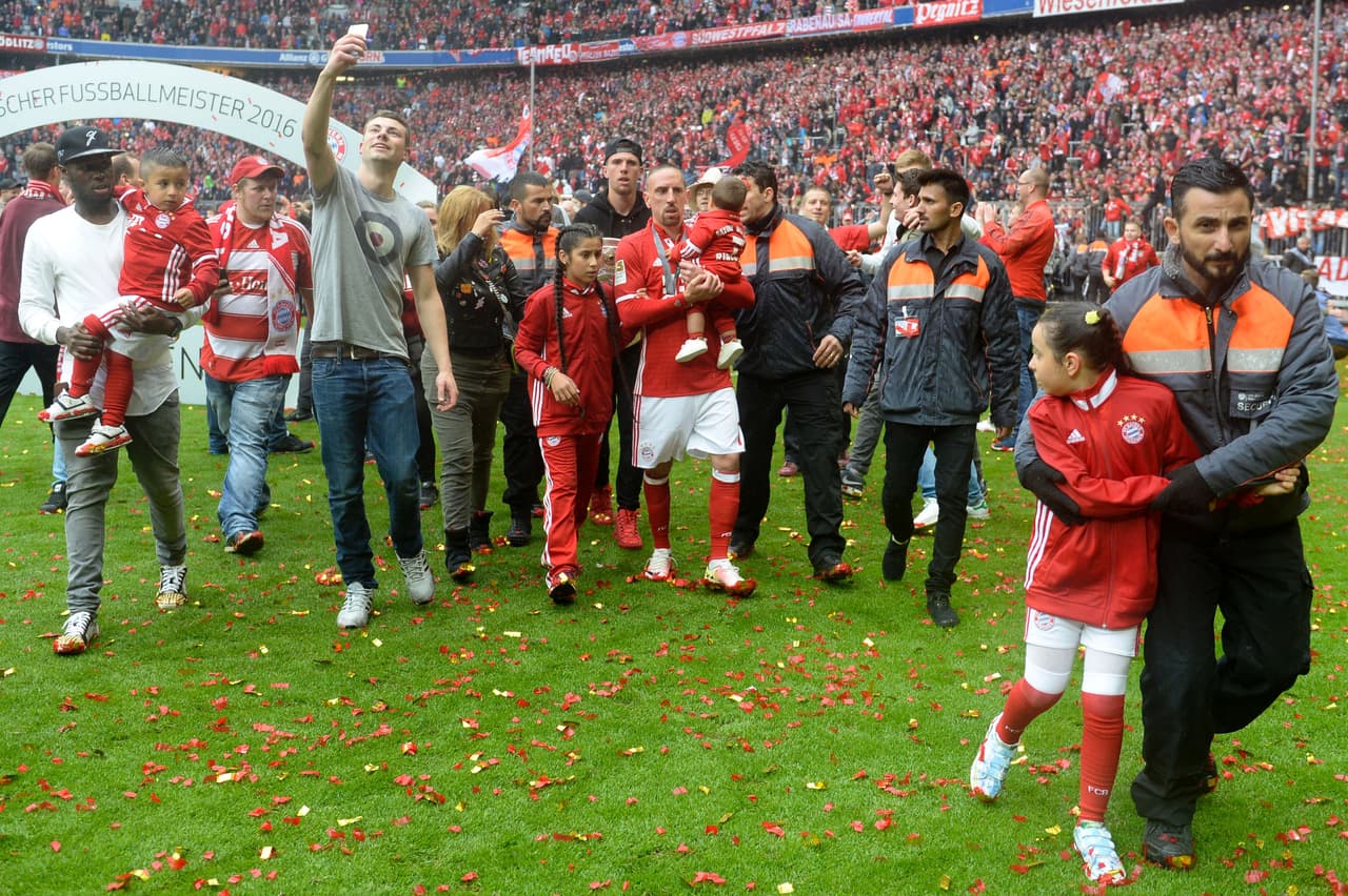 Celebración Bayern Múnich
