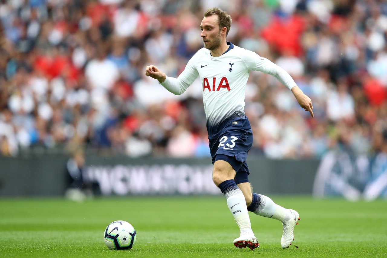 4. Christian Eriksen (Dinamarca / Tottenham Hotspur) - 89 en pases