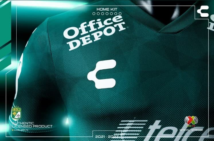 Club León mostró su nueva playera muy fiera con un color esmeralda brillante.