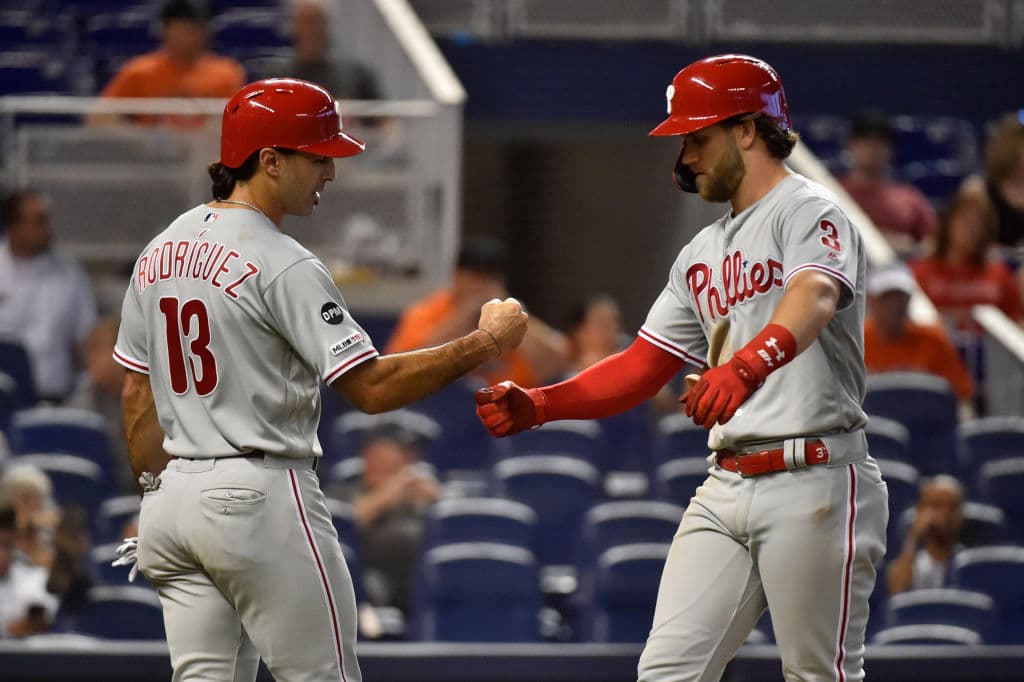 <b>15) Philadelphia Phillies</b>. Hace días barrieron a los Mets para salir de una mala racha pero luego perdieron una serie ante los Marlins, lo que siembra dudas y tiene a este equipo (45-41) a 5.5 juegos de Atlanta pero por debajo de lo que se espera de esta novena, sobre todo con la firma de Bryce Harper.