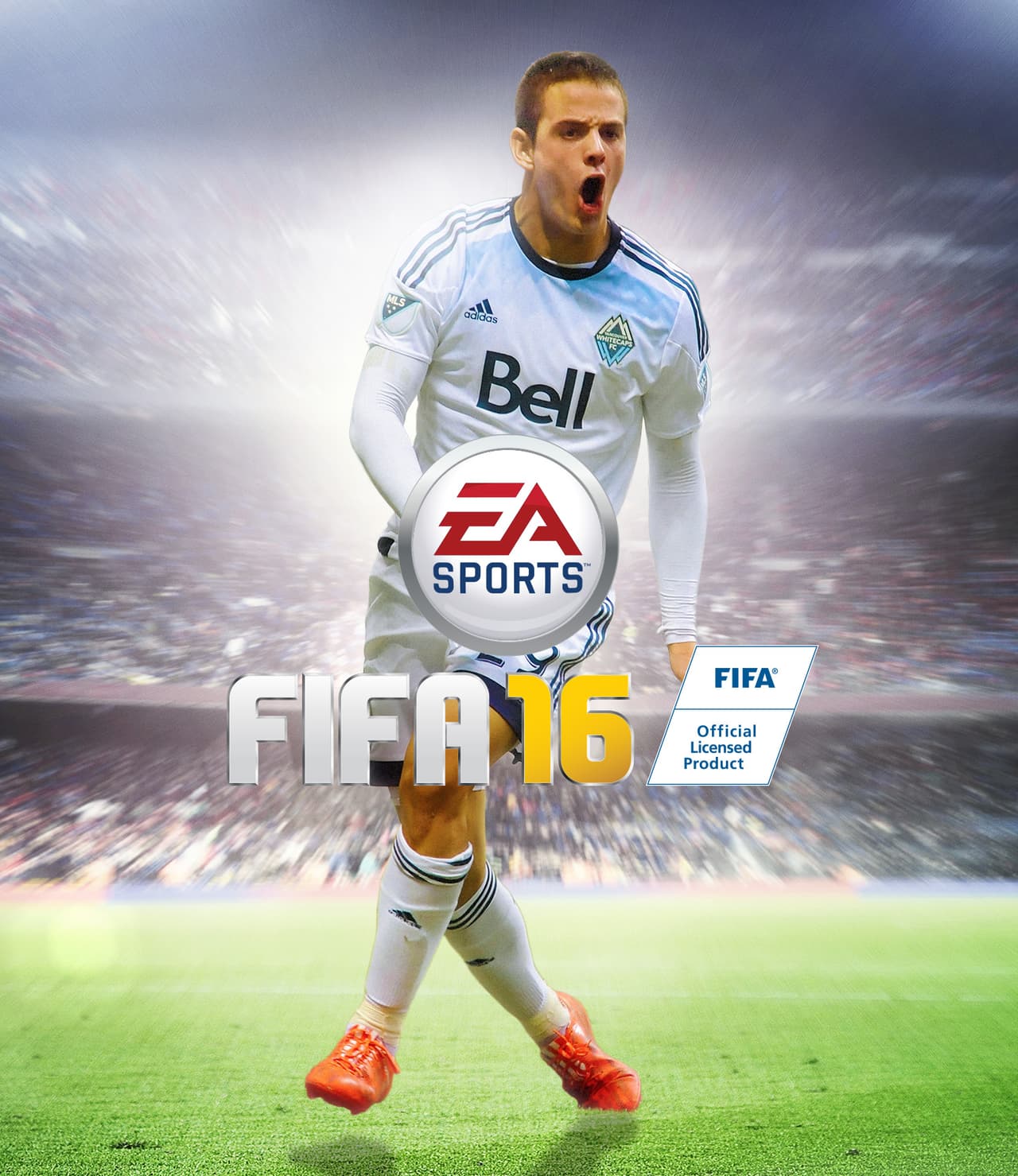 El goleador uruguayo Octavio Rivero en la portada de Vancouver Whitecaps